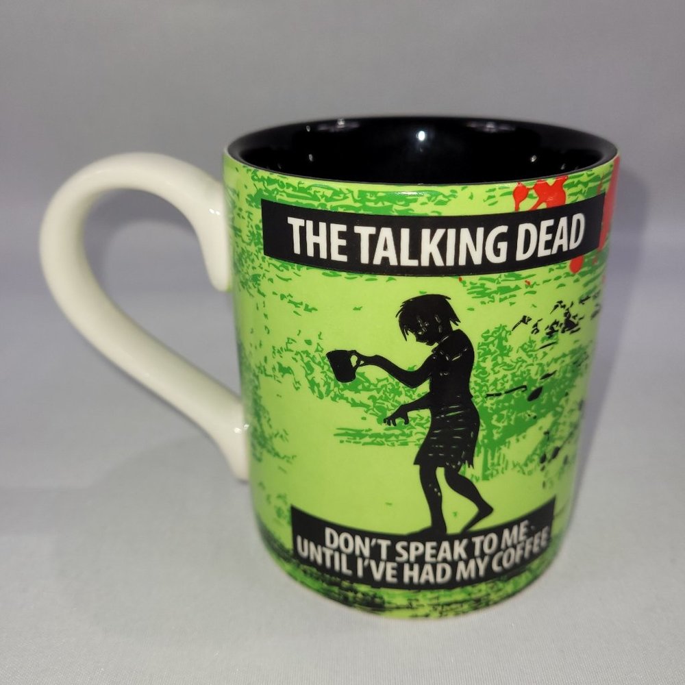 Mug The Talking Dead Walking Dead Zombies AMC 4" Coffee Cup